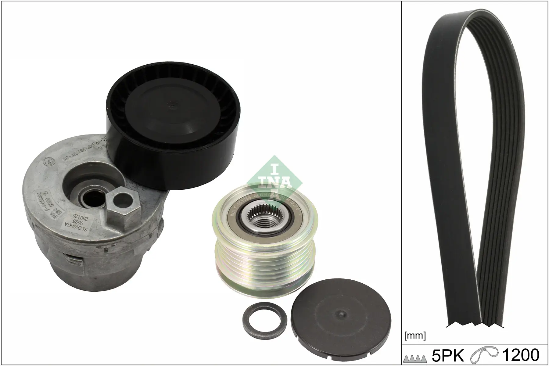 Keilrippenriemensatz Schaeffler INA 529 0015 21