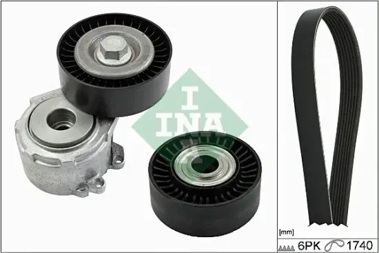 Keilrippenriemensatz Schaeffler INA 529 0018 10 Bild Keilrippenriemensatz Schaeffler INA 529 0018 10