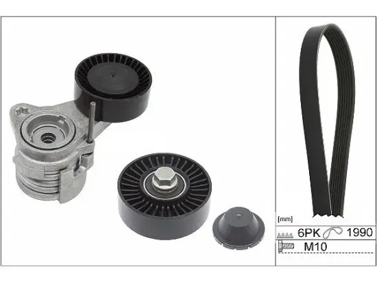 Keilrippenriemensatz Schaeffler INA 529 0043 10 Bild Keilrippenriemensatz Schaeffler INA 529 0043 10