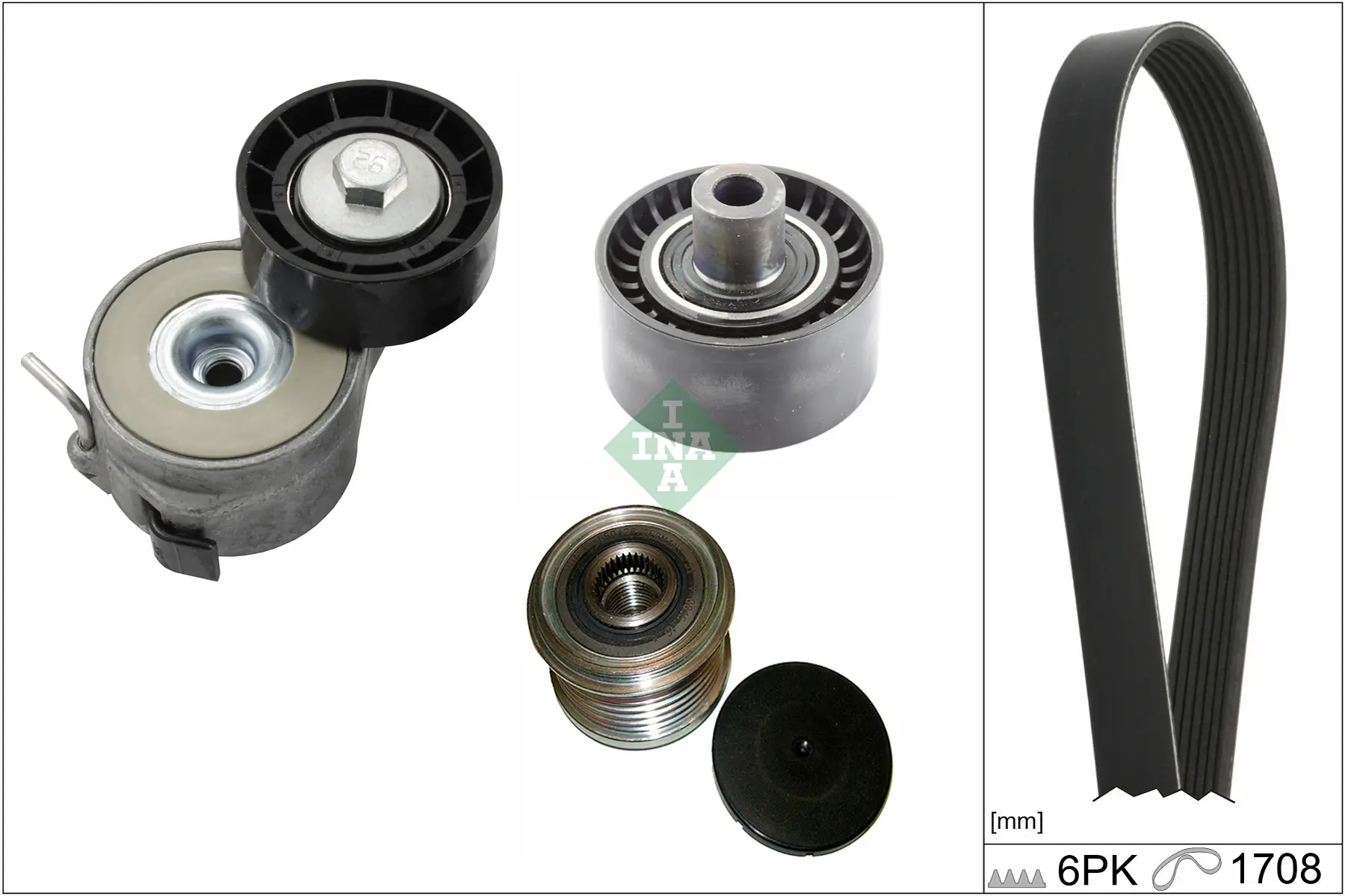 Keilrippenriemensatz Schaeffler INA 529 0046 22
