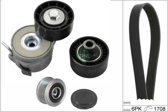Keilrippenriemensatz Schaeffler INA 529 0046 23 Bild Keilrippenriemensatz Schaeffler INA 529 0046 23