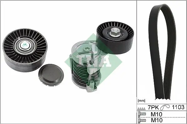 Keilrippenriemensatz Schaeffler INA 529 0049 10