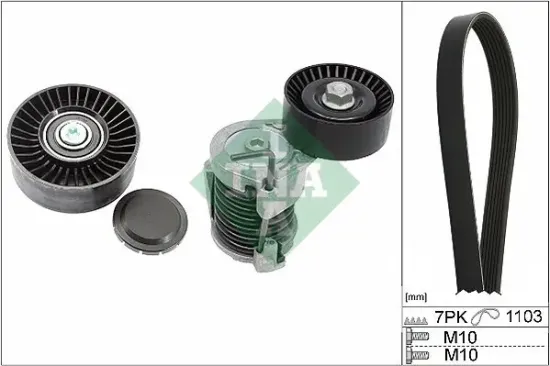 Keilrippenriemensatz Schaeffler INA 529 0049 10 Bild Keilrippenriemensatz Schaeffler INA 529 0049 10