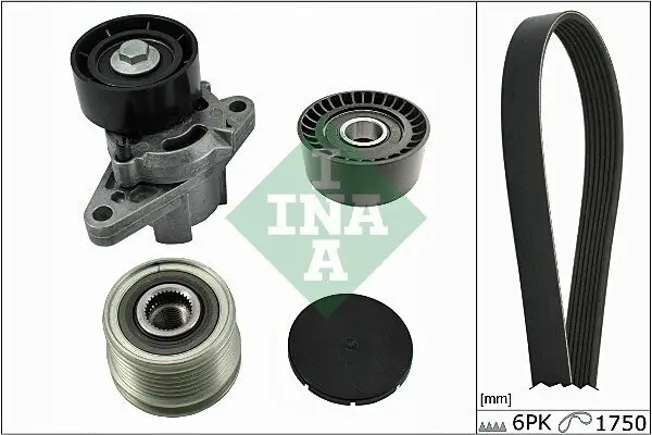 Keilrippenriemensatz Schaeffler INA 529 0051 10 Bild Keilrippenriemensatz Schaeffler INA 529 0051 10