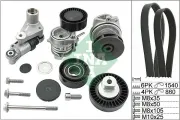 Wasserpumpe + Keilrippenriemensatz Schaeffler INA 529 0053 30