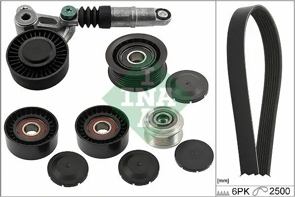 Keilrippenriemensatz Schaeffler INA 529 0472 20