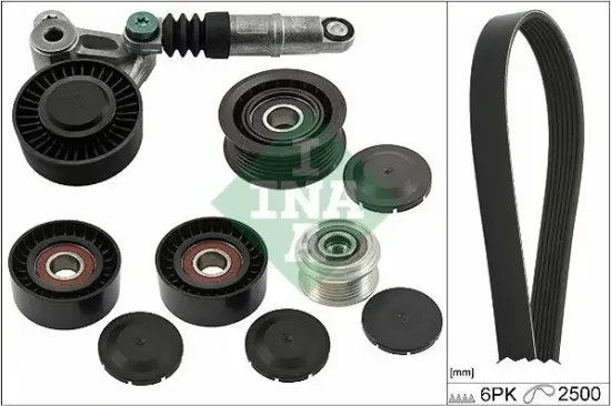 Keilrippenriemensatz Schaeffler INA 529 0472 20 Bild Keilrippenriemensatz Schaeffler INA 529 0472 20