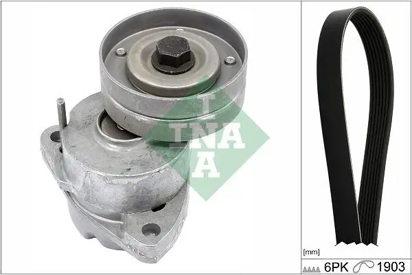 Keilrippenriemensatz Schaeffler INA 529 0091 10