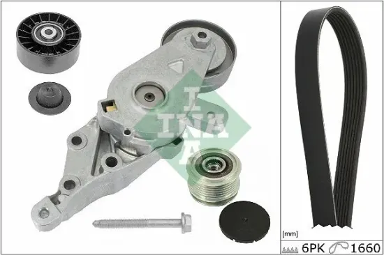 Keilrippenriemensatz Schaeffler INA 529 0134 10 Bild Keilrippenriemensatz Schaeffler INA 529 0134 10