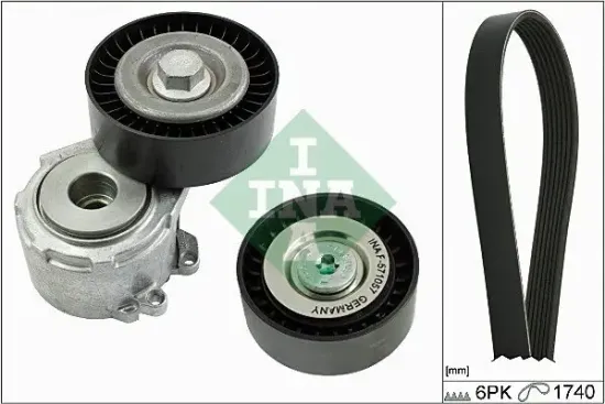 Keilrippenriemensatz Schaeffler INA 529 0158 10 Bild Keilrippenriemensatz Schaeffler INA 529 0158 10