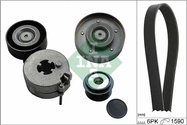 Keilrippenriemensatz Schaeffler INA 529 0181 10