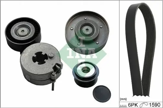 Keilrippenriemensatz Schaeffler INA 529 0181 10 Bild Keilrippenriemensatz Schaeffler INA 529 0181 10