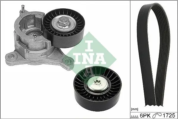 Keilrippenriemensatz Schaeffler INA 529 0183 10