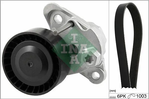 Keilrippenriemensatz Schaeffler INA 529 0208 10