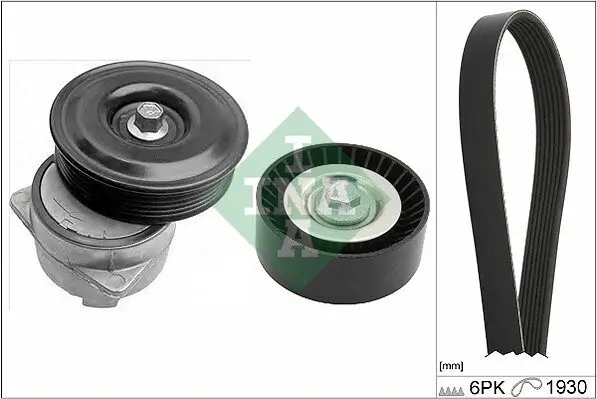 Keilrippenriemensatz Schaeffler INA 529 0221 10
