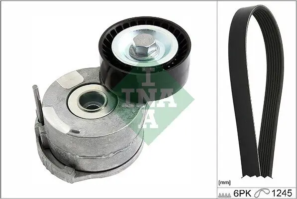 Keilrippenriemensatz Schaeffler INA 529 0222 10