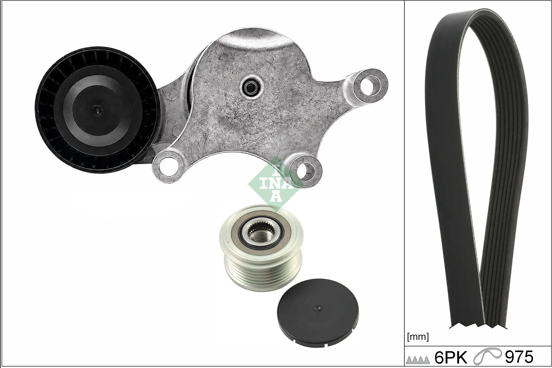 Keilrippenriemensatz Schaeffler INA 529 0261 20