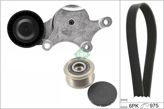 Keilrippenriemensatz Schaeffler INA 529 0261 23 Bild Keilrippenriemensatz Schaeffler INA 529 0261 23
