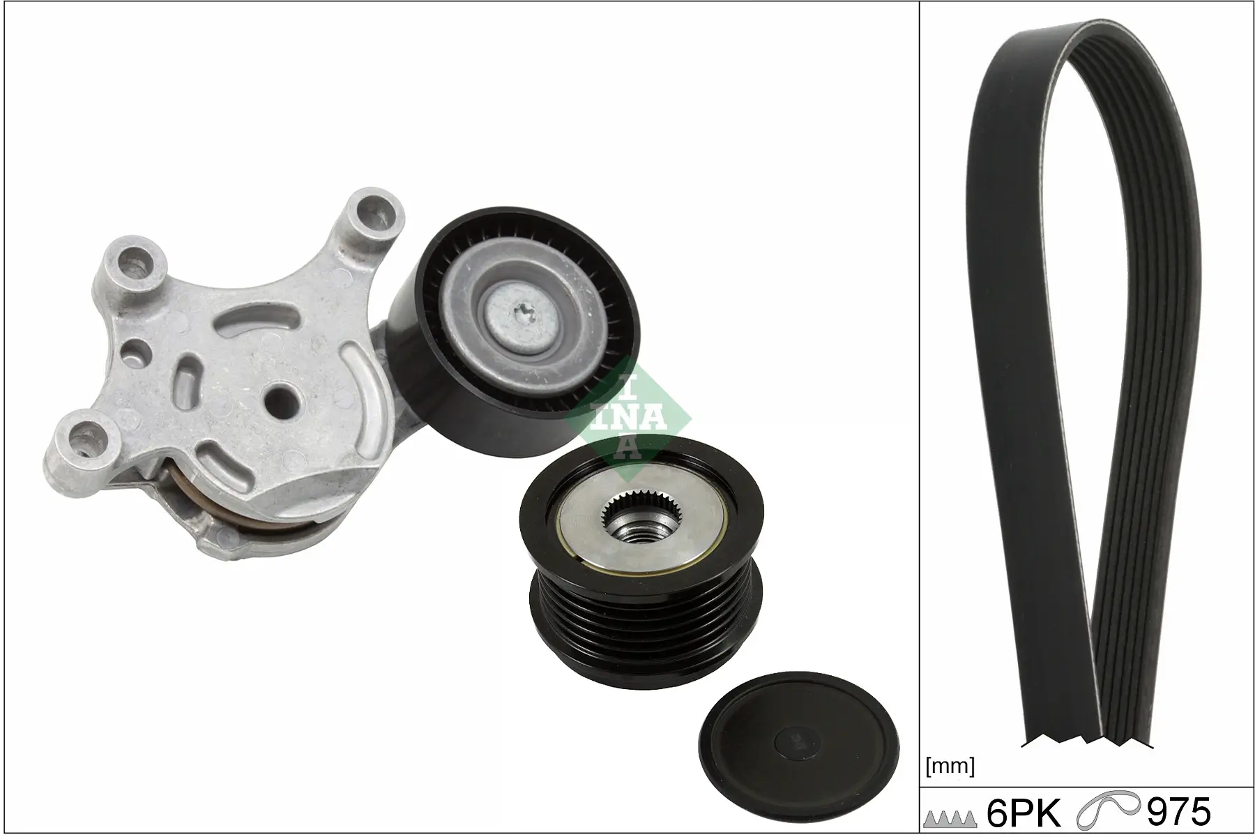 Keilrippenriemensatz Schaeffler INA 529 0261 24