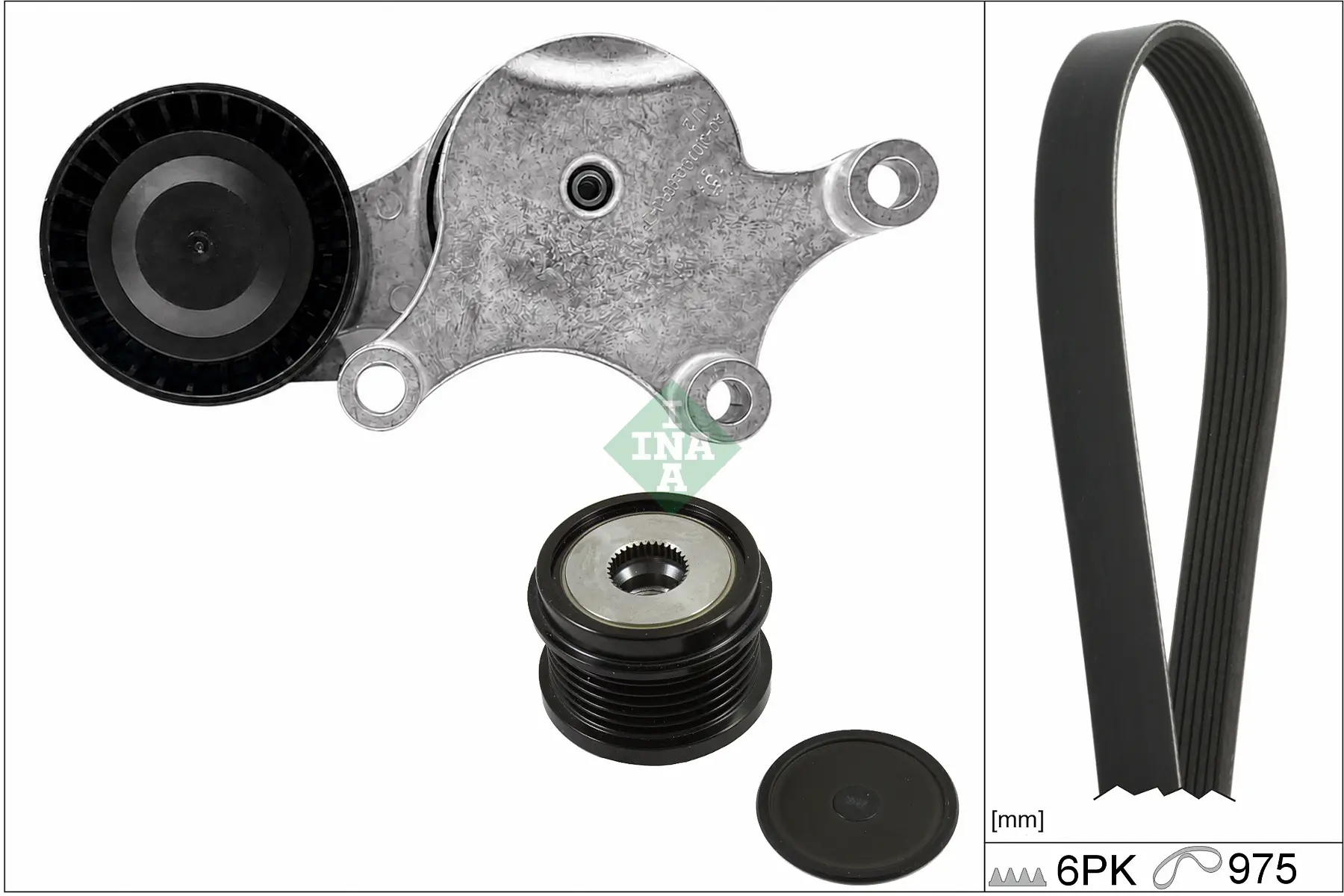 Keilrippenriemensatz Schaeffler INA 529 0261 25