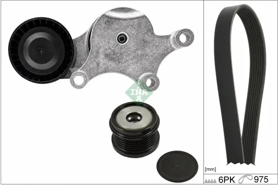 Keilrippenriemensatz Schaeffler INA 529 0261 25 Bild Keilrippenriemensatz Schaeffler INA 529 0261 25