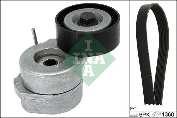 Keilrippenriemensatz Schaeffler INA 529 0293 10