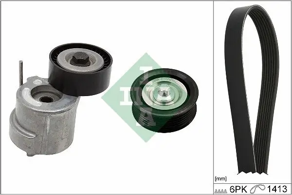 Keilrippenriemensatz Schaeffler INA 529 0305 10