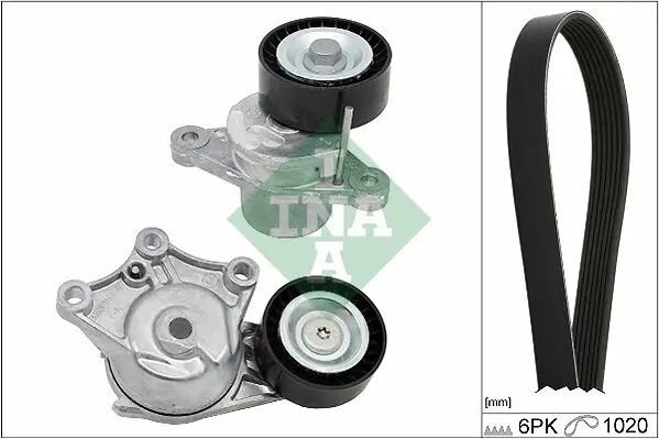 Keilrippenriemensatz Schaeffler INA 529 0323 10