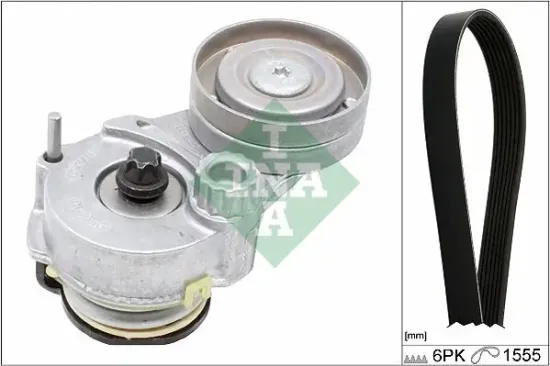 Keilrippenriemensatz Schaeffler INA 529 0327 10 Bild Keilrippenriemensatz Schaeffler INA 529 0327 10
