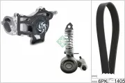 Wasserpumpe + Keilrippenriemensatz Schaeffler INA 529 0336 30