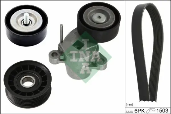 Keilrippenriemensatz Schaeffler INA 529 0337 10 Bild Keilrippenriemensatz Schaeffler INA 529 0337 10