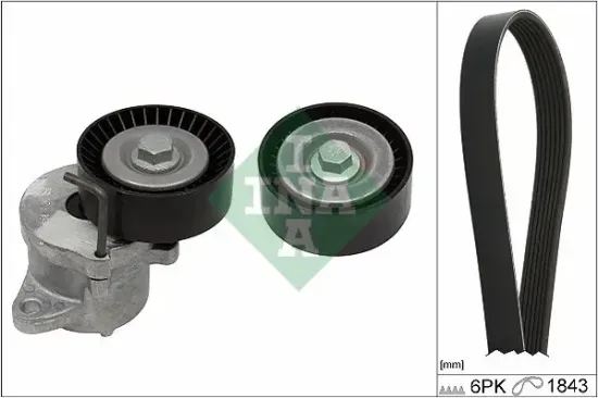 Keilrippenriemensatz Schaeffler INA 529 0350 10 Bild Keilrippenriemensatz Schaeffler INA 529 0350 10