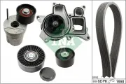 Wasserpumpe + Keilrippenriemensatz Schaeffler INA 529 0369 30
