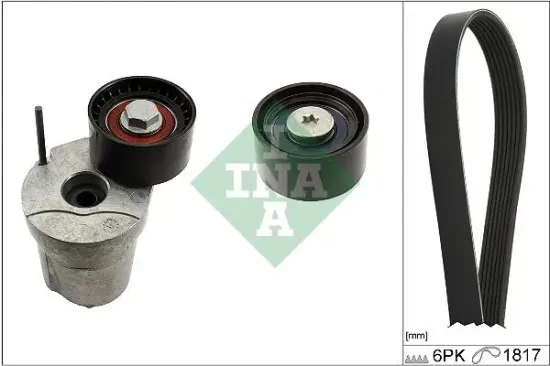 Keilrippenriemensatz Schaeffler INA 529 0370 10 Bild Keilrippenriemensatz Schaeffler INA 529 0370 10