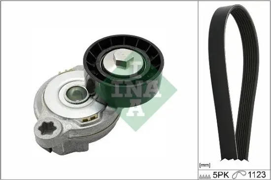 Keilrippenriemensatz Schaeffler INA 529 0375 10 Bild Keilrippenriemensatz Schaeffler INA 529 0375 10