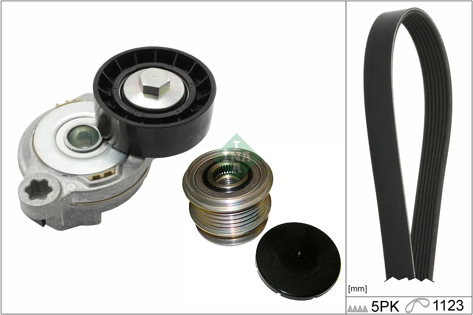 Keilrippenriemensatz Schaeffler INA 529 0375 20