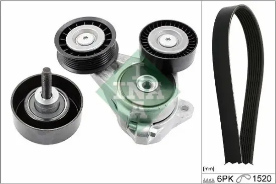 Keilrippenriemensatz Schaeffler INA 529 0376 10 Bild Keilrippenriemensatz Schaeffler INA 529 0376 10