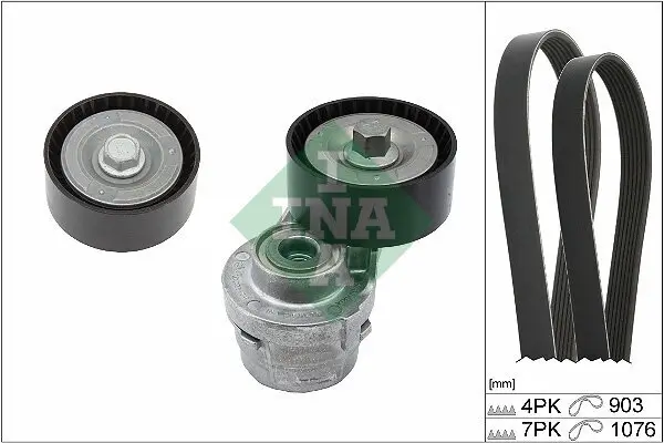 Keilrippenriemensatz Schaeffler INA 529 0383 10