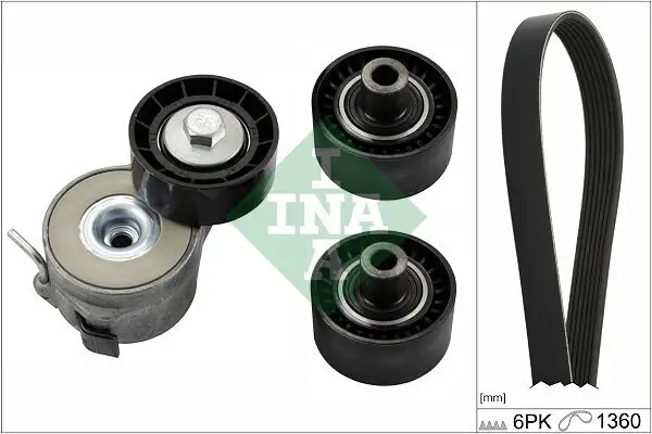 Keilrippenriemensatz Schaeffler INA 529 0404 10