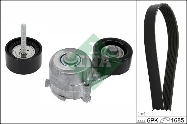 Keilrippenriemensatz Schaeffler INA 529 0421 10