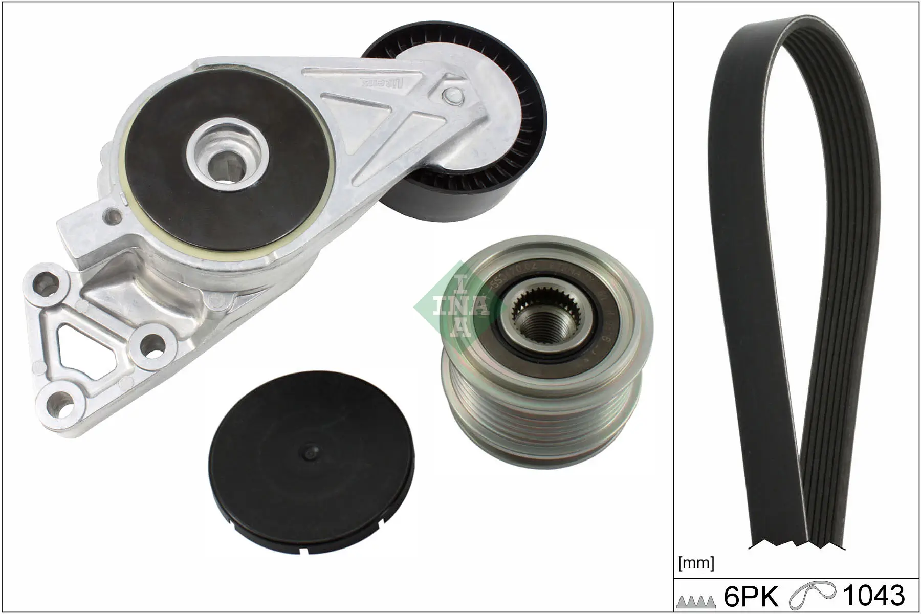 Keilrippenriemensatz Schaeffler INA 529 0429 20