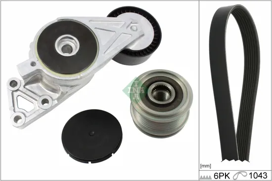 Keilrippenriemensatz Schaeffler INA 529 0429 20 Bild Keilrippenriemensatz Schaeffler INA 529 0429 20