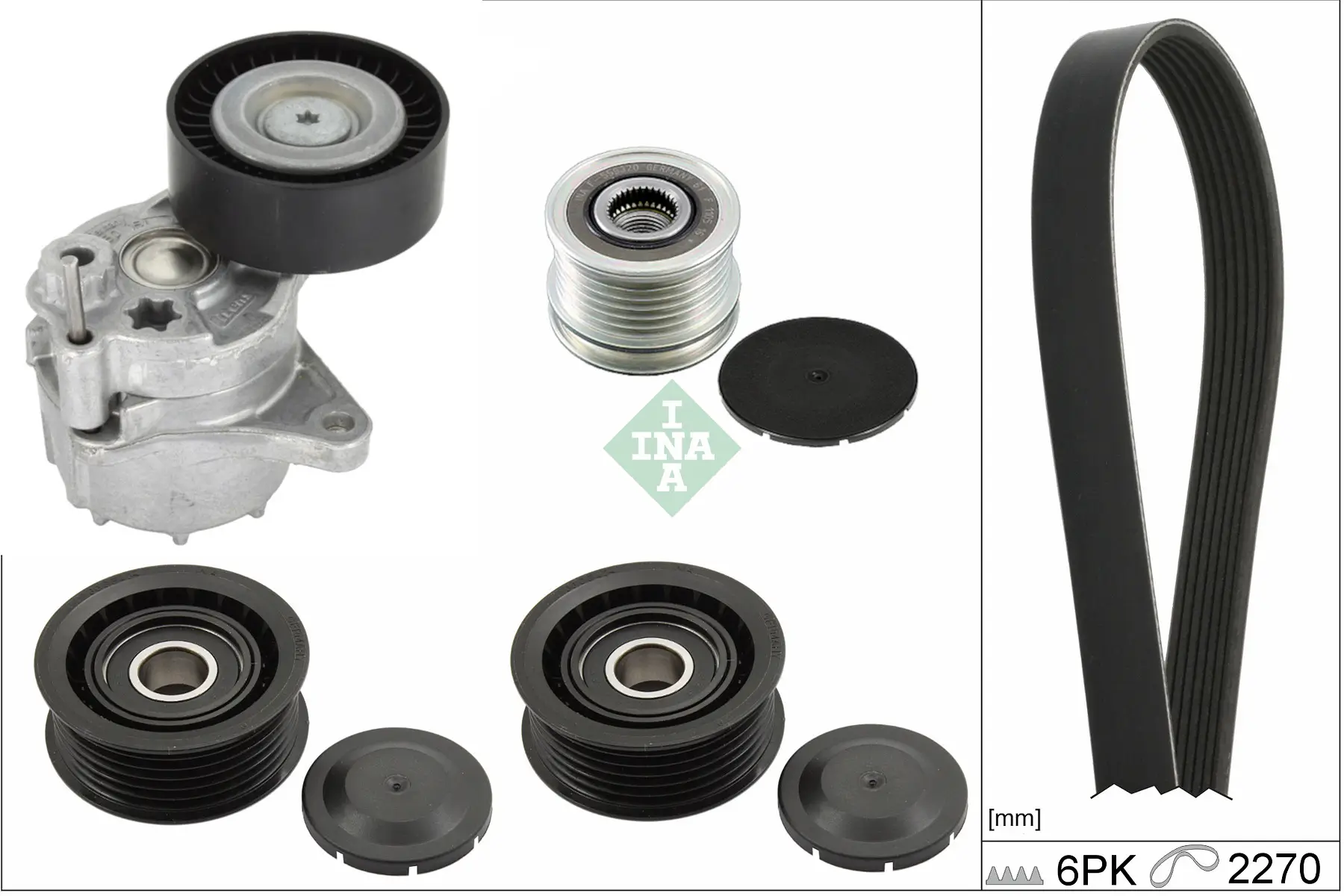 Keilrippenriemensatz Schaeffler INA 529 0449 20