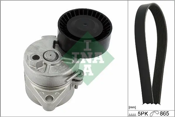 Keilrippenriemensatz Schaeffler INA 529 0458 10