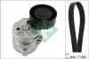 Keilrippenriemensatz Schaeffler INA 529 0458 10