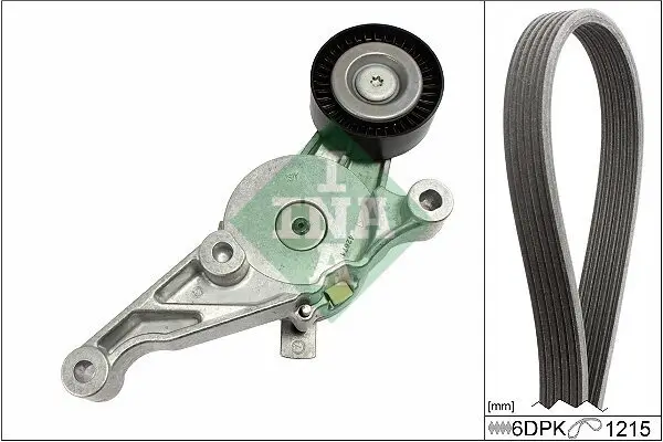 Keilrippenriemensatz Schaeffler INA 529 0462 10