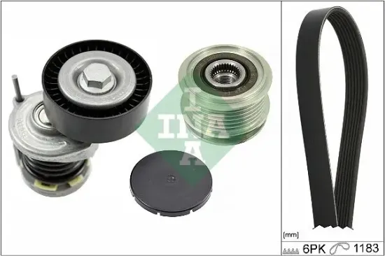 Keilrippenriemensatz Schaeffler INA 529 0466 20 Bild Keilrippenriemensatz Schaeffler INA 529 0466 20