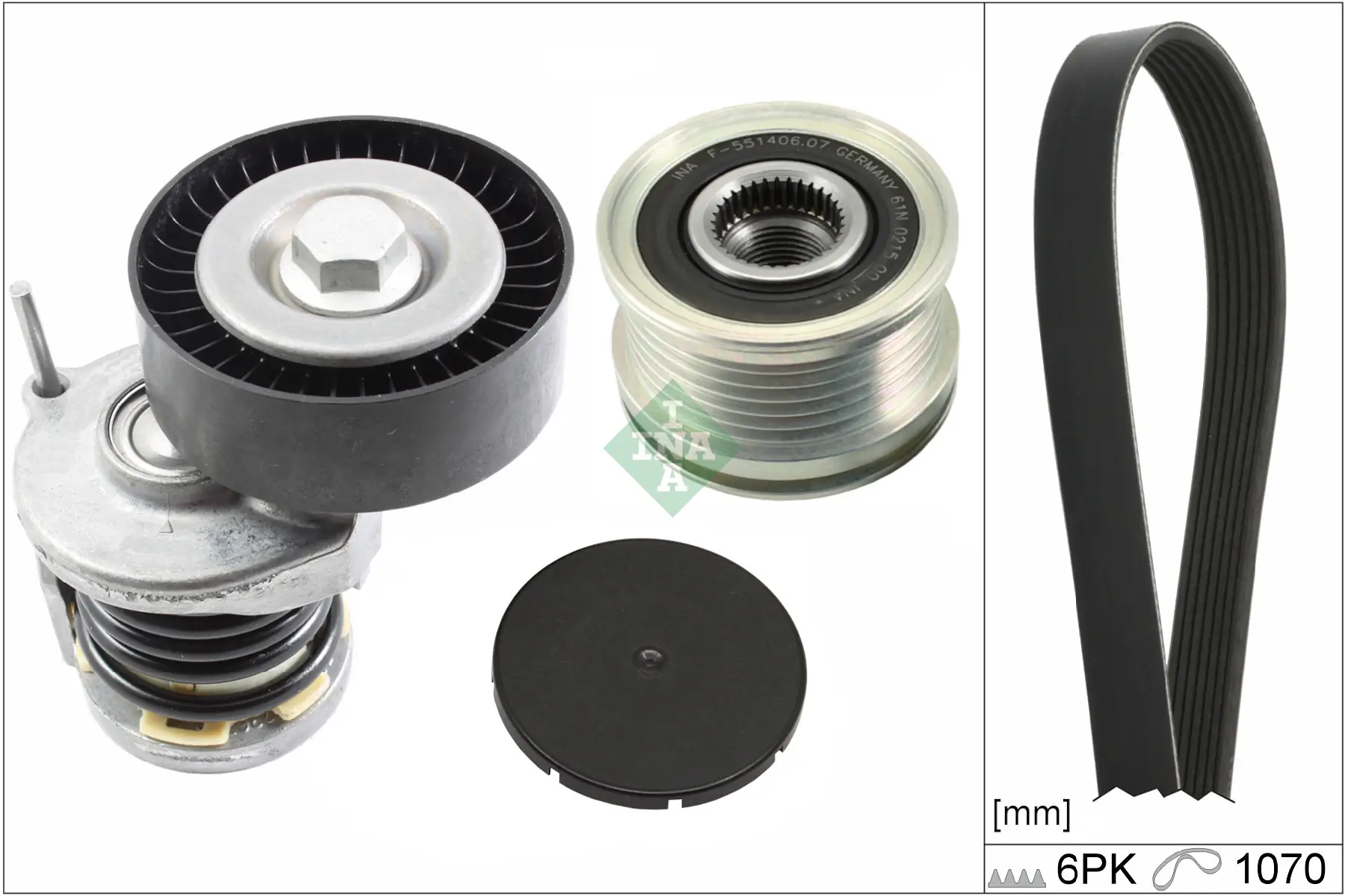 Keilrippenriemensatz Schaeffler INA 529 0475 21