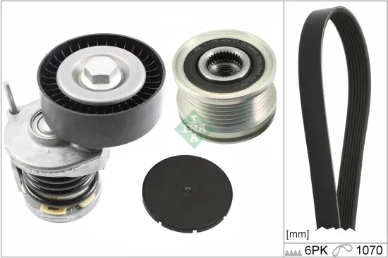 Keilrippenriemensatz Schaeffler INA 529 0475 21 Bild Keilrippenriemensatz Schaeffler INA 529 0475 21