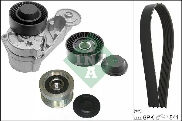 Keilrippenriemensatz Schaeffler INA 529 0480 20